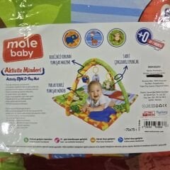 Mole baby oyun aktivite minderi 0+ ay