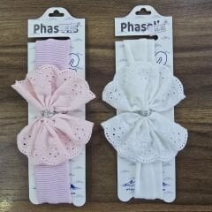 Phaselis baby dantelli lastikli bandana