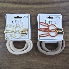 KLİPSLİ TOKA 1 KART (4 lastik 2 klips toka)
