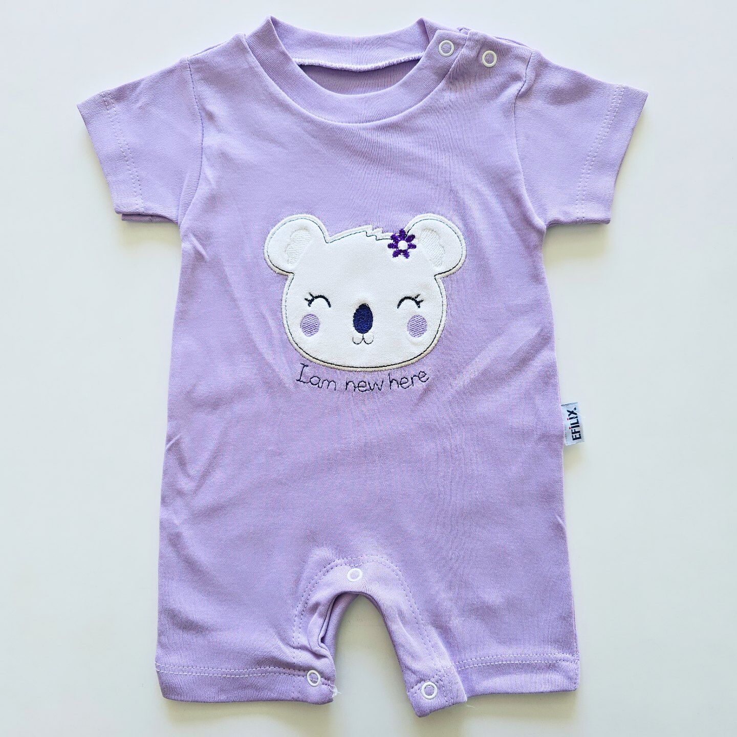 Efilix baby kız ayıcıklı tulum