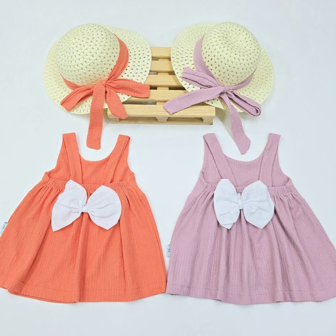 KİDEX ŞAPKALI ELBİSE 3-6-12-18-24 AY