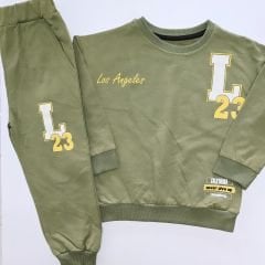 Baby one los angeles yazılı tarz takım