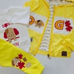 Baby hii yağmurluk ceketli takım