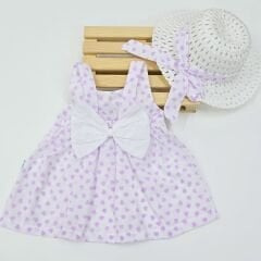 KİDEX ŞAPKALI ELBİSE 3-6-12-18-24 AY