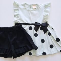 Osso kids puanlı şortlu takım