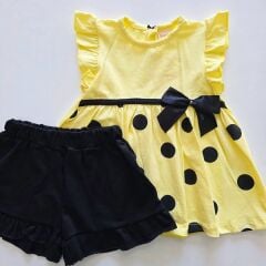 Osso kids puanlı şortlu takım