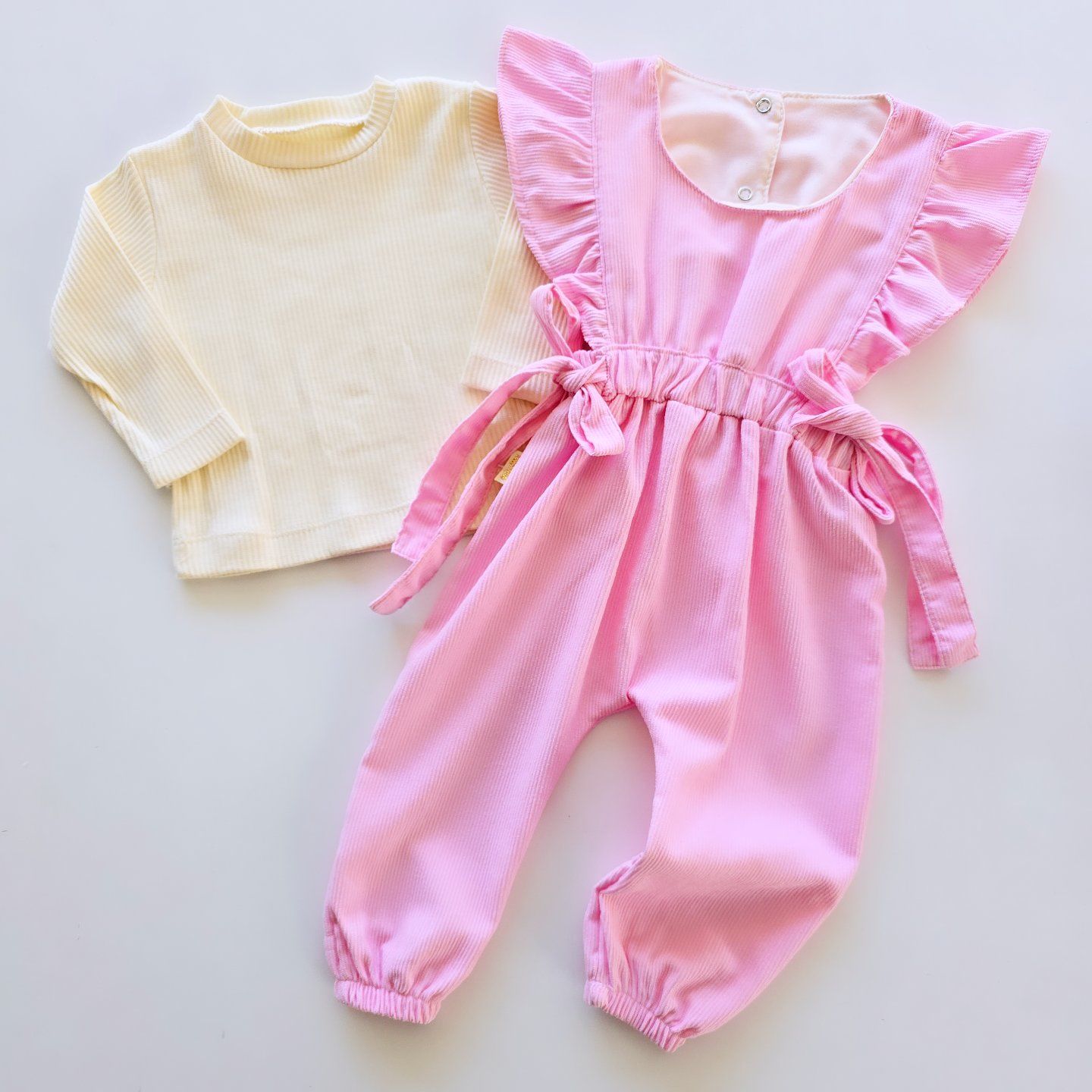 Tufitto baby fitilli badili kadife salopet