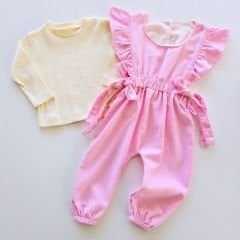 Tufitto baby fitilli badili kadife salopet