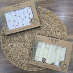 7'li penye bebek ağız mendili