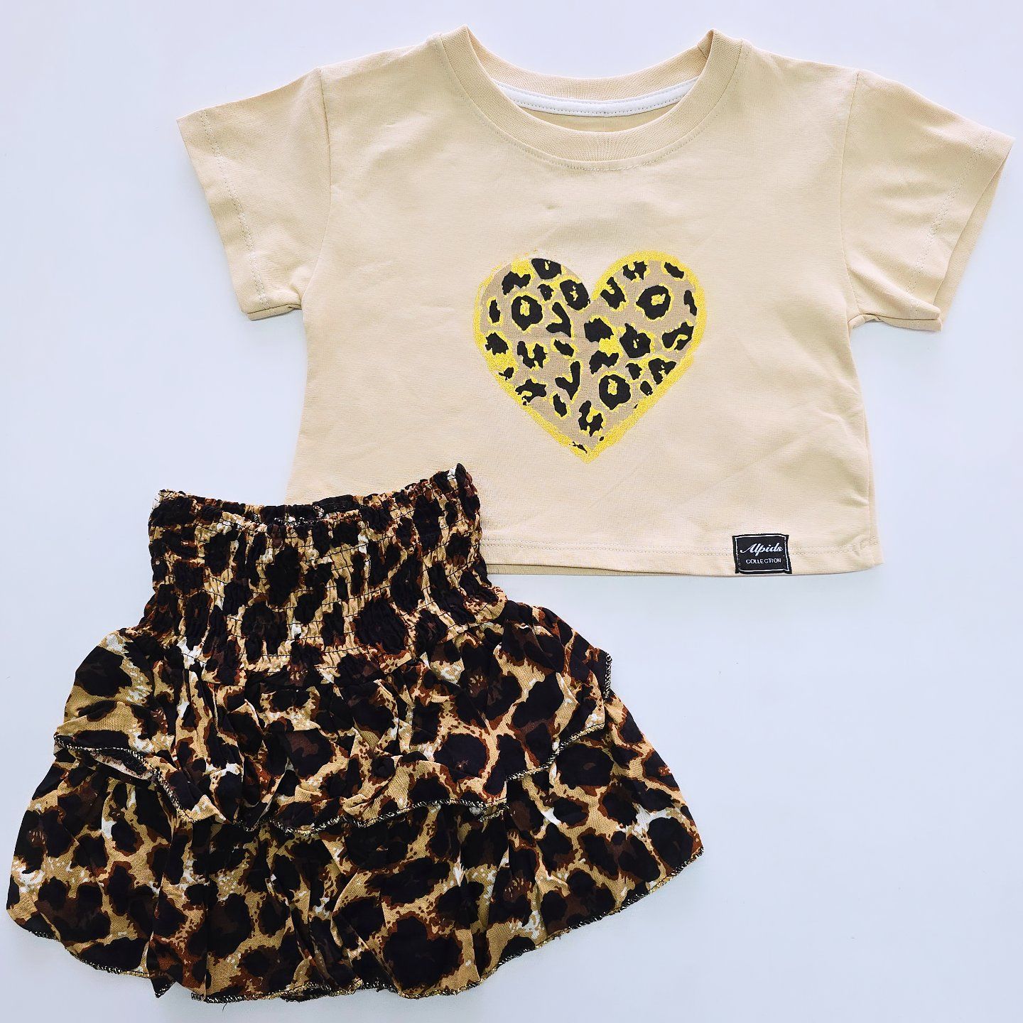 Alpids kids leopar etekli takım