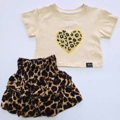 Alpids kids leopar etekli takım