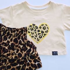 Alpids kids leopar etekli takım