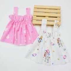 LAMİ BABY PAZEN ELBİSE 3-6-9-12-18 AY