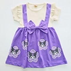 Deco kids fiyonklu elbise