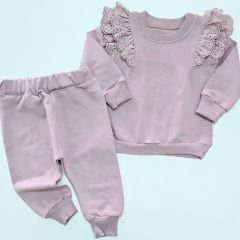 Zeo kids fırfırlı fistolu takım
