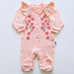 Nono baby çiçek nakışlı tulum