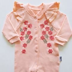 Nono baby çiçek nakışlı tulum