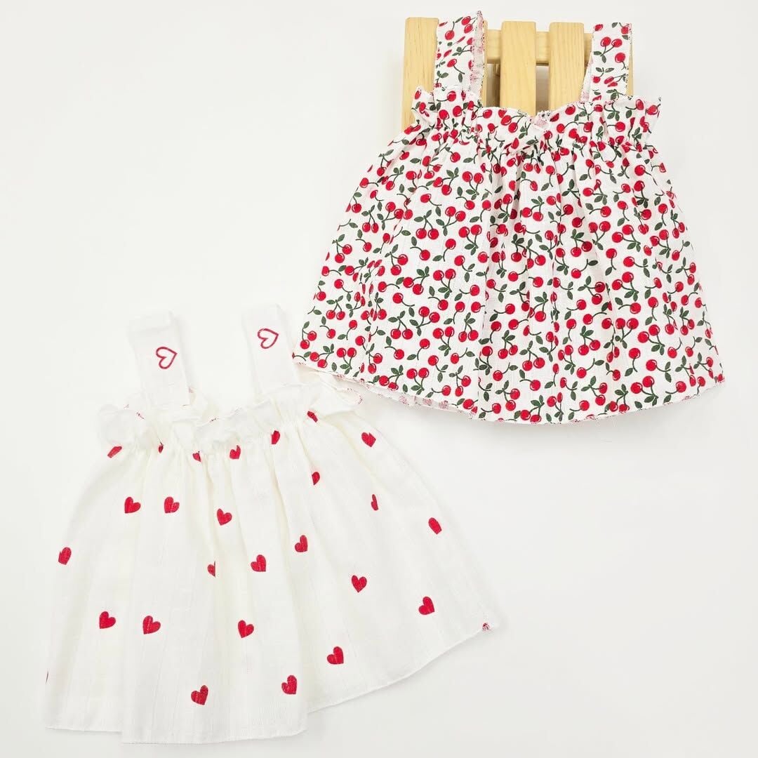 LAMİ BABY MÜSLİN ELBİSE 3-6-9-12-18 AY