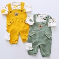 Nafitto baby ayrı badili çoraplı mevsimlik slopet tulum