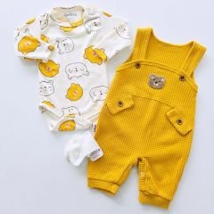 Nafitto baby ayrı badili çoraplı mevsimlik slopet tulum