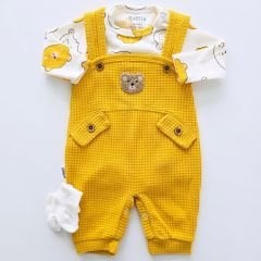 Nafitto baby ayrı badili çoraplı mevsimlik slopet tulum