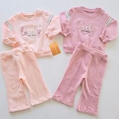 Baby wings love nakışlı fistolu takım