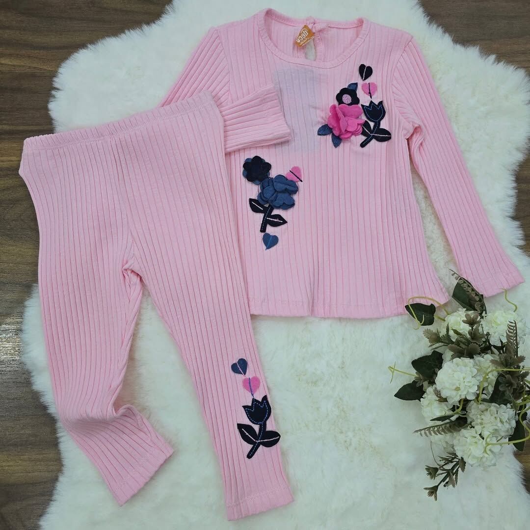 Deco baby fitilli güllü takım 12-18 ay