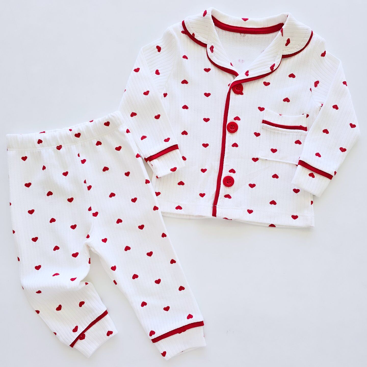 Dolaş kids kalpli pijama takım