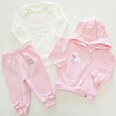 Necix's baby tavşanlı ceketli takım