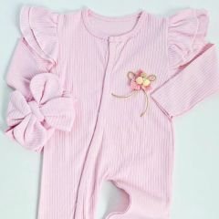 Minice baby fırfırlı tulum