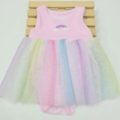 NAYINOM TÜTÜLÜ ELBİSE 3-6-12-18 AY