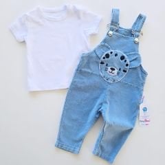 Baby buu badili ayıcık kulaklı esnek yumuşak dokulu kot slopet