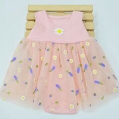 NAYINOM TÜTÜLÜ ELBİSE 3-6-12-18 AY