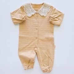 Necix's baby dantel yakalı tulum