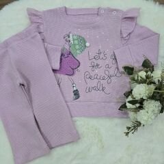 Süzene kız modelli waffle takım