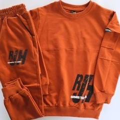 Clup polo kids yazılı cepli takım