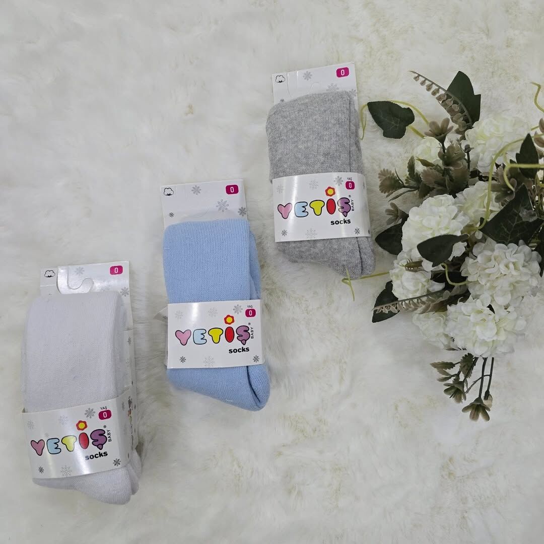 Kışlık havlu külotlu çorap 0-6 ay