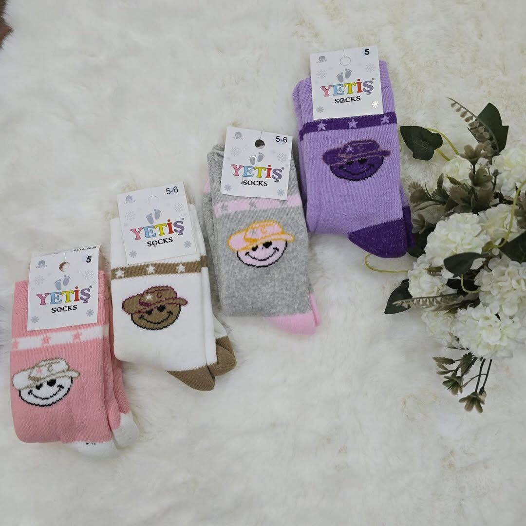 Kışlık havlu çorap 5-6 yaş