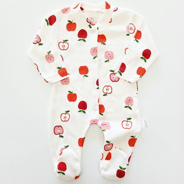 Nayinom baby fitilli elmalı tulum