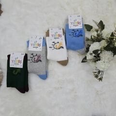 Kışlık havlu çorap 5-6 yaş