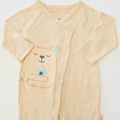 Baby wings ayıcık nakışlı tulum