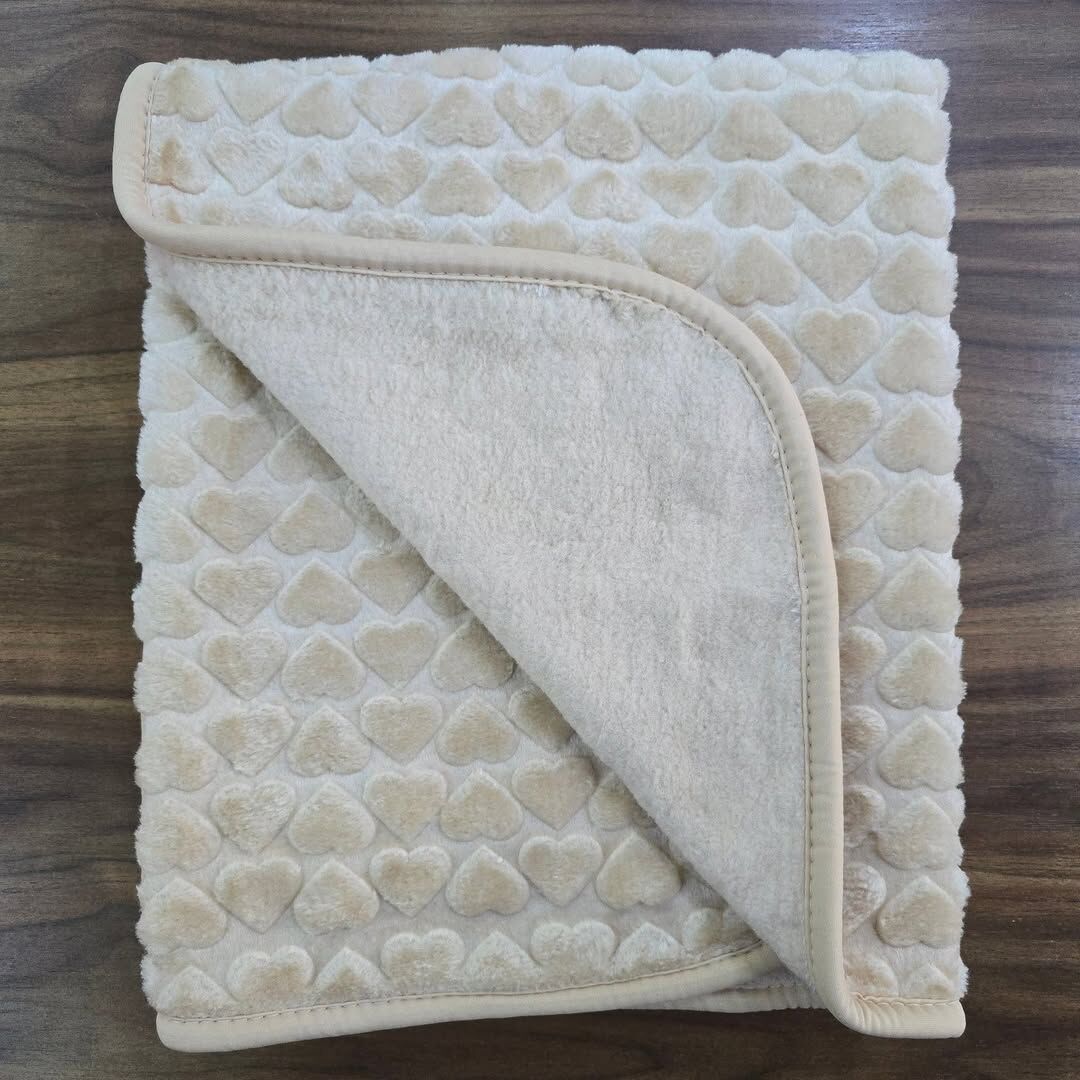 Juuta baby kabartmalı kışlık kalın peluş battaniye 100x120 cm