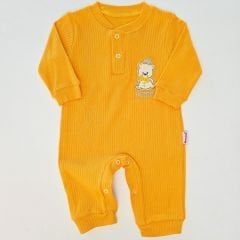Hunny baby ayıcıklı fitilli tulum