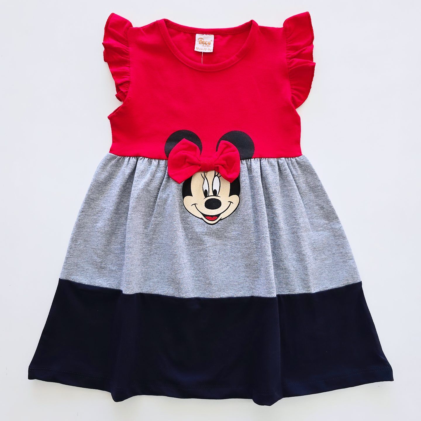 Deco kids fiyonklu elbise