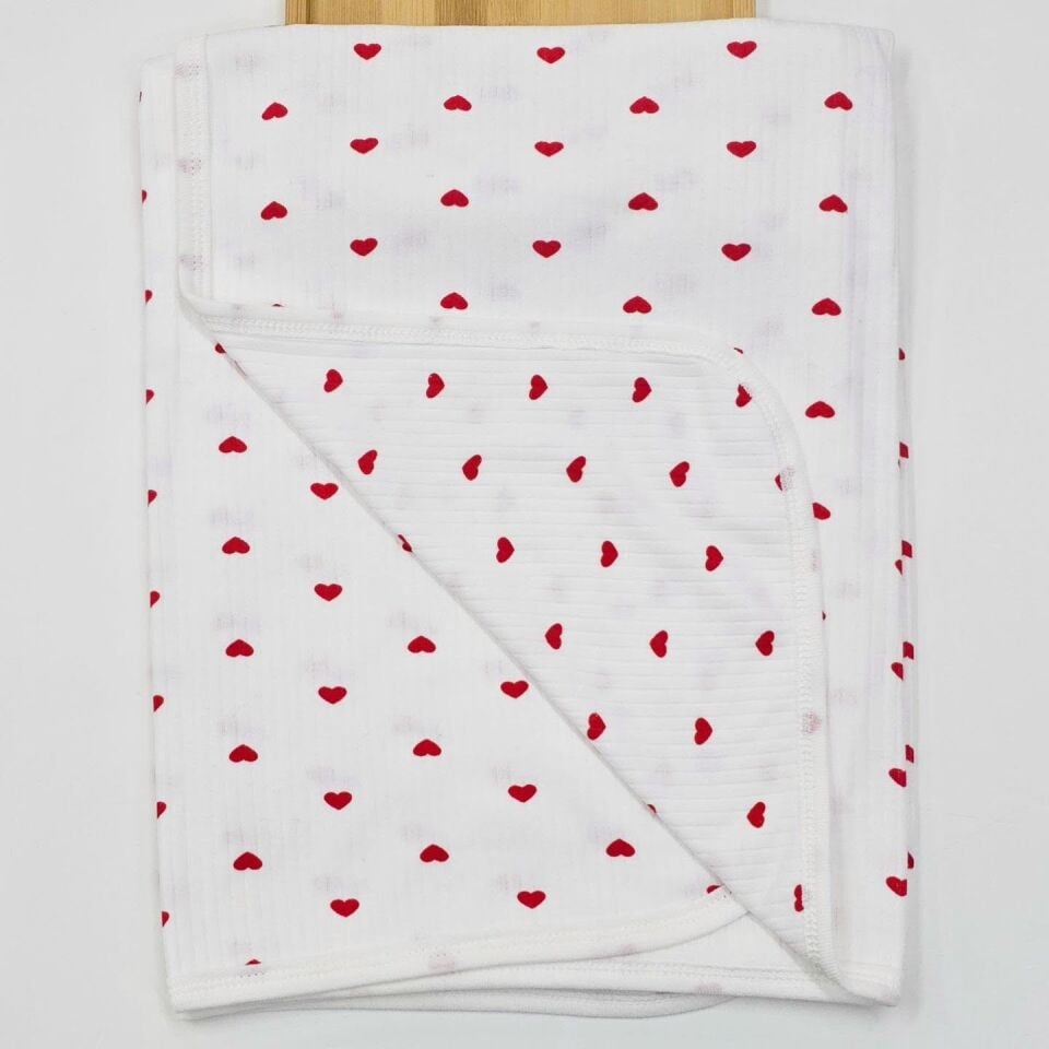 Raporlu çift katlı penye battaniye  80×100 cm