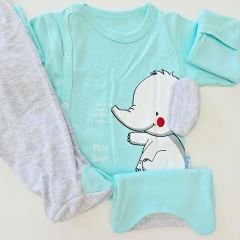 Baby can kendinden eldivenli yenidoğan takım 0-3 AY
