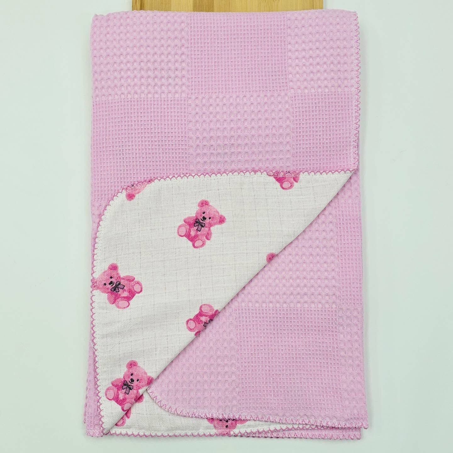 Pikeli müslin battaniye 80*90 cm