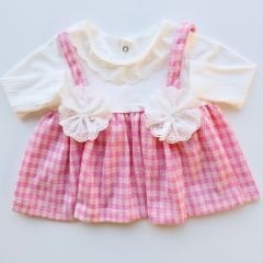 Mirabel baby dantelli elbise