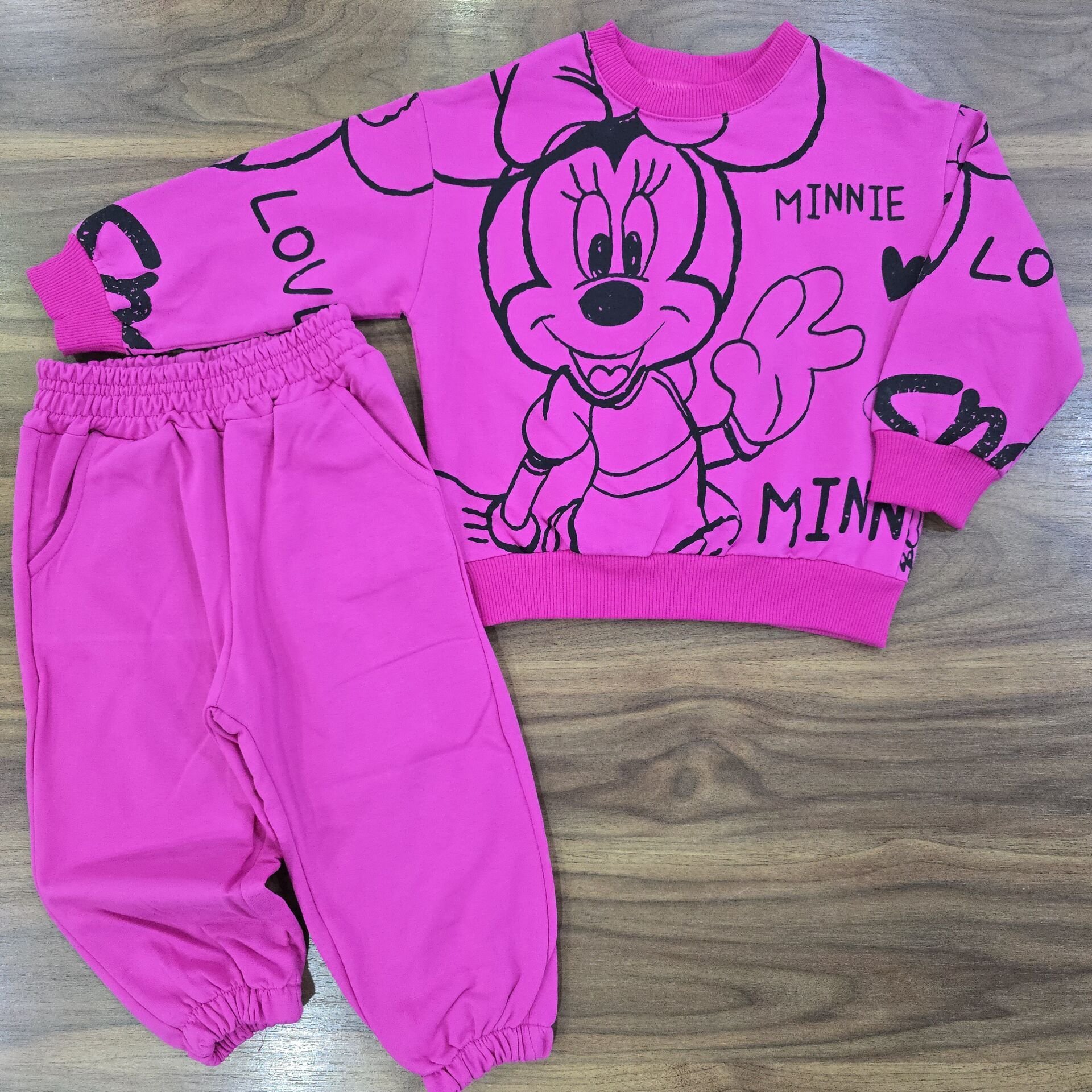 Mehdix kids minnieli takım 2-6 YAŞ