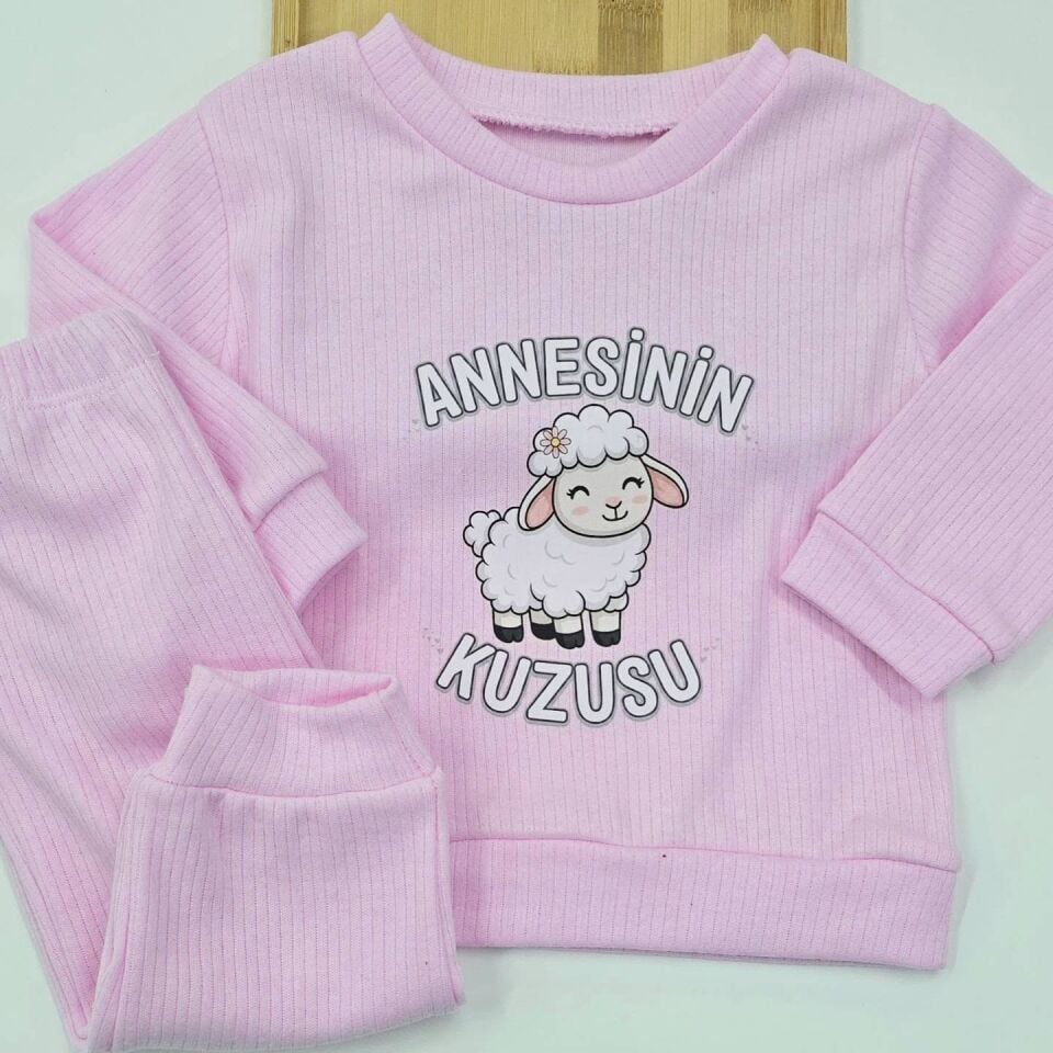 Annesinin kuzusu fitilli penye takım 6-9-12-18 ay